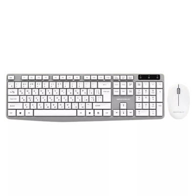 Комплект (клавіатура та миша комп'ютерні), безпровідні- KBM-4600WL (GRUNHELM) 126876 фото