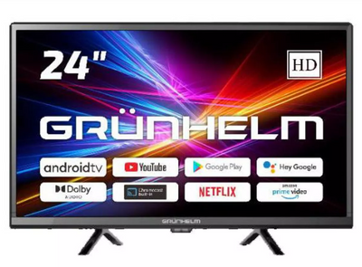 Телевізор 24, Google Android TV 11.0 - 24H300-GA11 T2 SMART TV, color box (GRUNHELM) 120193 фото