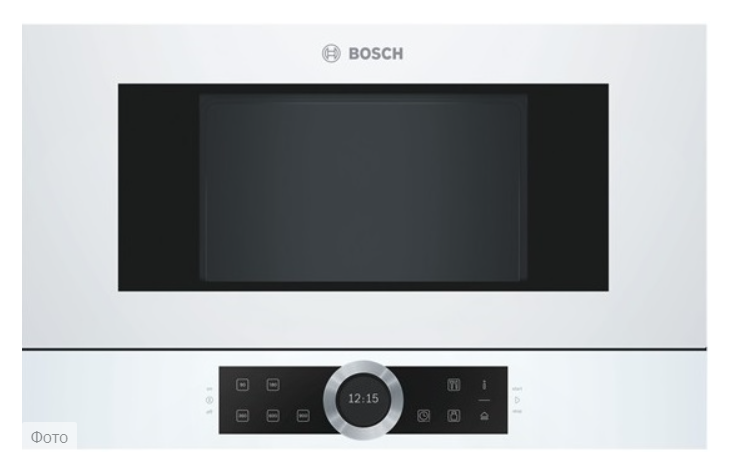 Встраиваемая микроволновая печь Bosch BFL 634 GW1 25354 фото