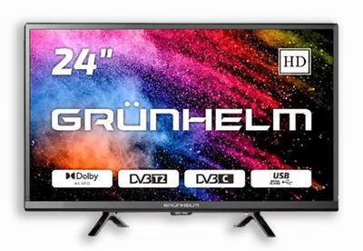 Телевізор 24, Non-Smart TV - 24H300-T2, HD (GRUNHELM) 122872 фото